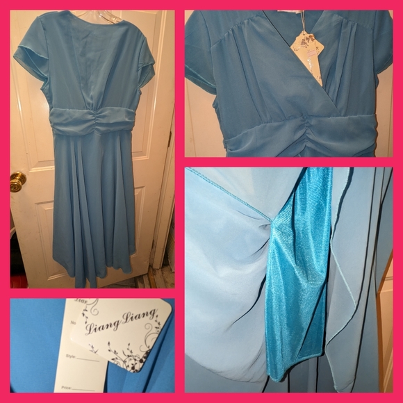 Liang Liang cocktail dress nwt - Picture 2 of 2